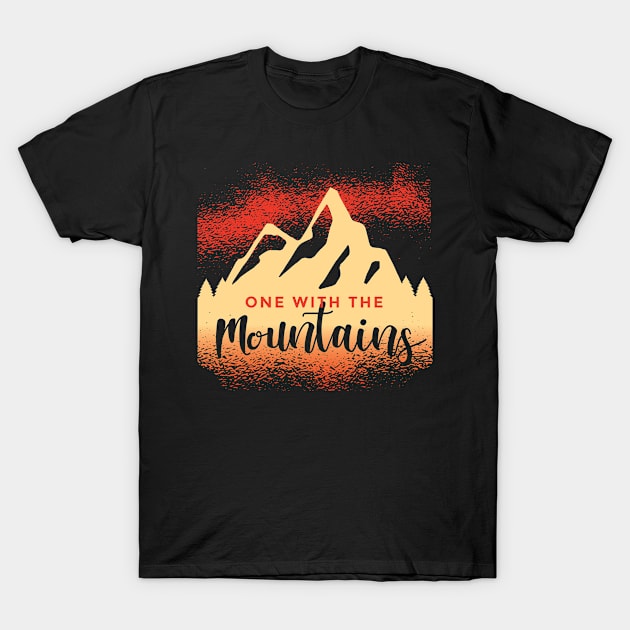 Mountains are my Friends T-Shirt by Urban_Vintage